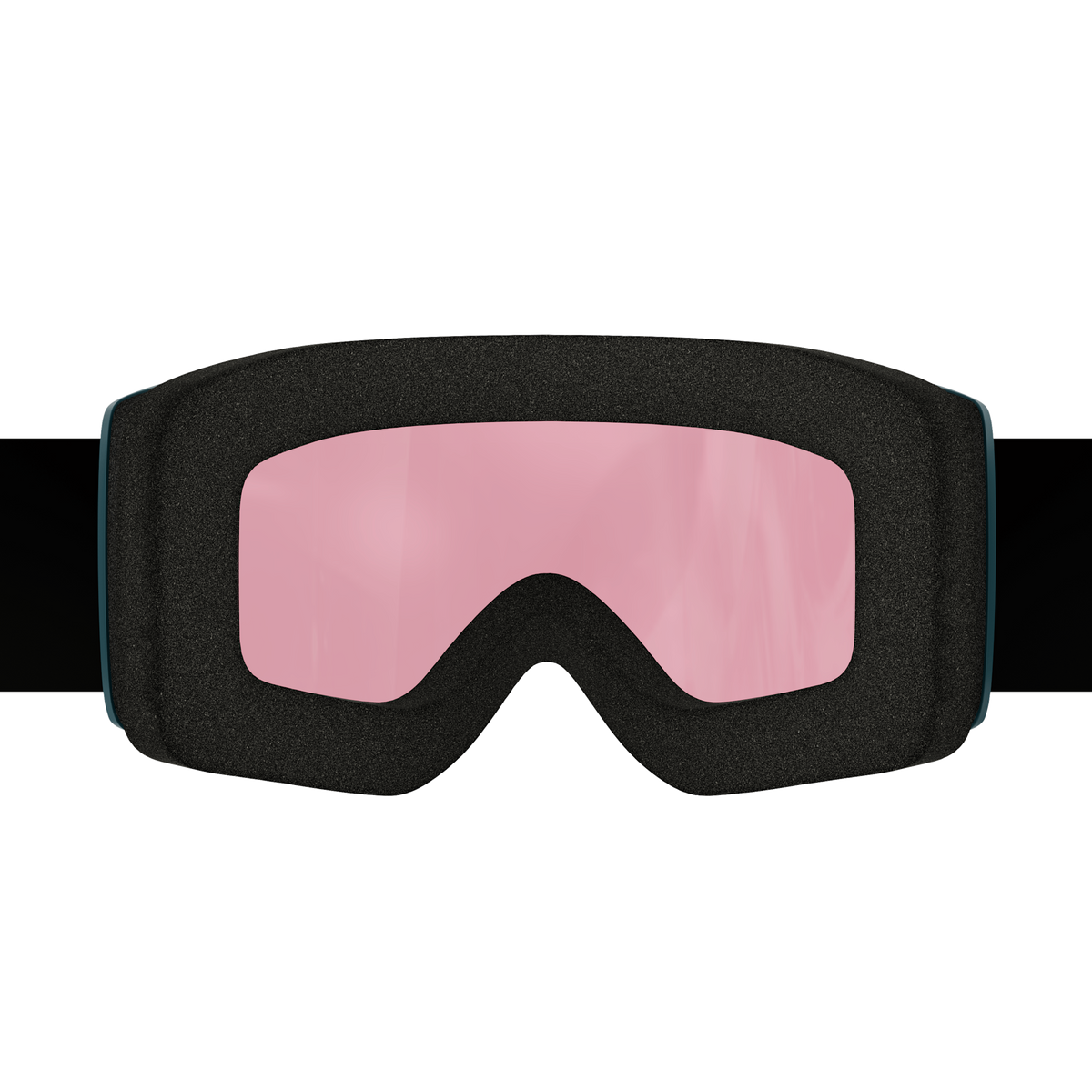 Maschera da sci SCOTT Trace Petrol Green - Rose S2 – Vista 5
