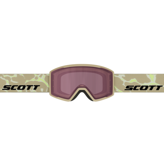 Maschera da sci SCOTT Trace Mojave Beige - Rose S2 – Vista 2