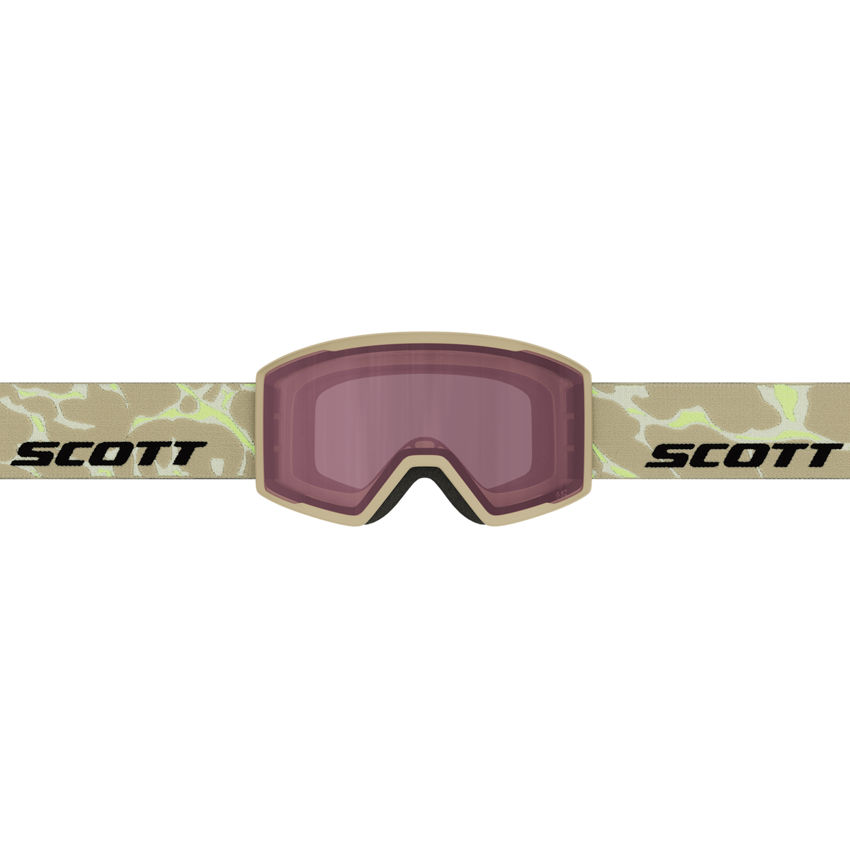Maschera da sci SCOTT Trace Mojave Beige - Rose S2 – Vista 2