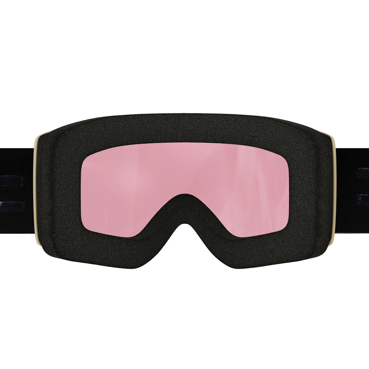 Maschera da sci SCOTT Trace Mojave Beige - Rose S2 - Vista 5