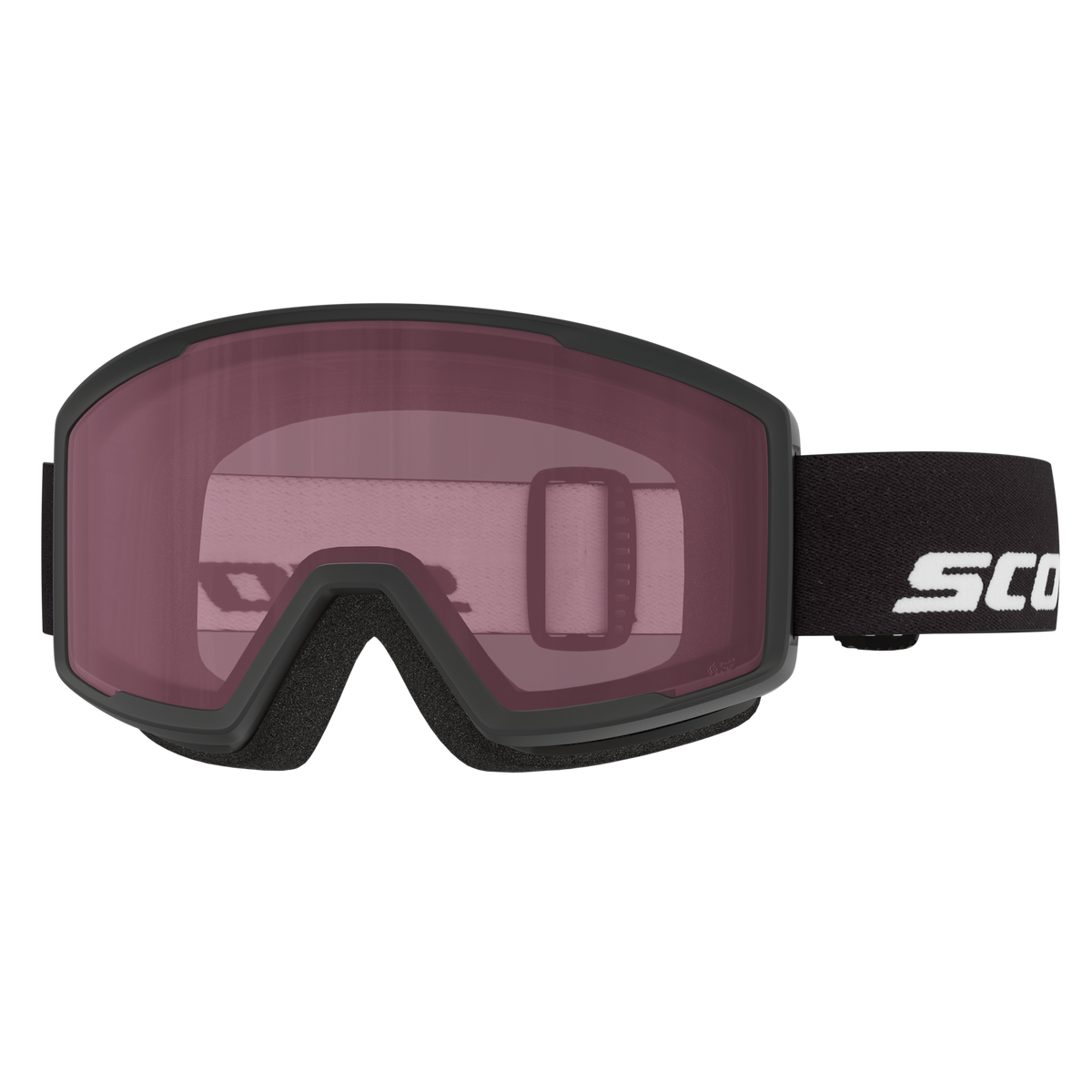 SCOTT Trace Compacte skibril Zwart - Rose S2 – Bekijk 1