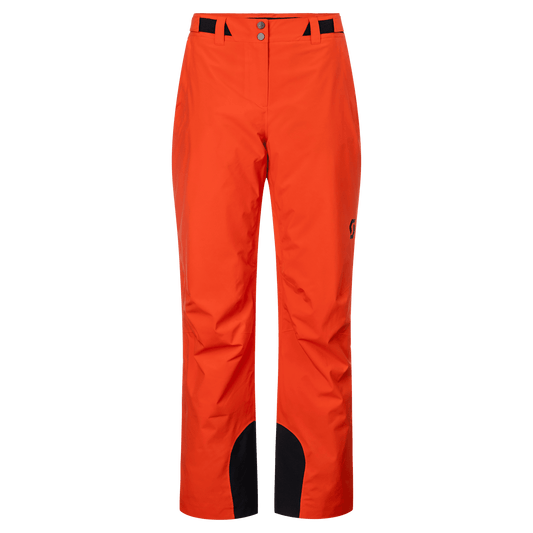 SCOTT Ultimate Dryo 10 Women's Winter Sports Pants – Turbo Red – Front View