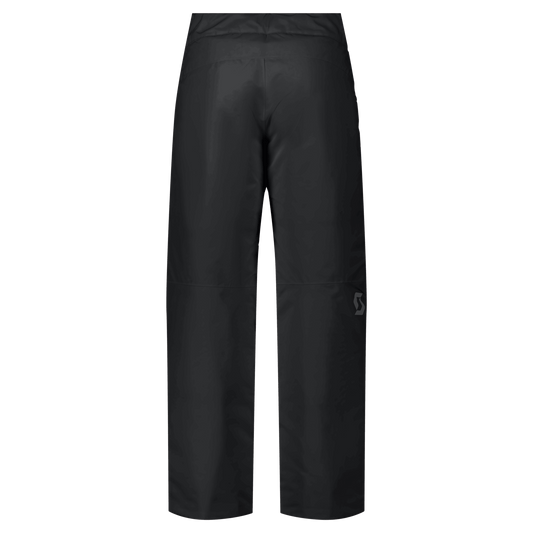 Pantalon de sports d'hiver SCOTT Ultimate Dryo pour enfants – Noir (vue de dos)