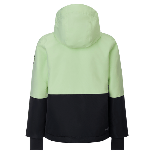 Giacca da bambino SCOTT Ultimate Dryo, colore Vapour Green - Black, vista posteriore