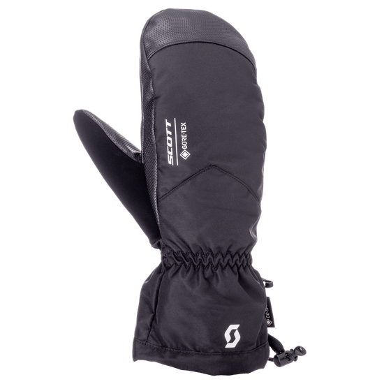 Muffole da sport invernali SCOTT Ultimate GORE-TEX da uomo - Parte anteriore nera su PeakStyle
