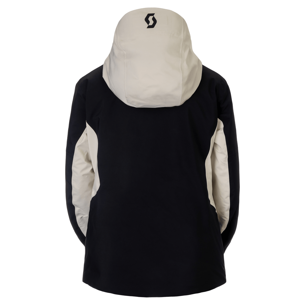 SCOTT Ultimate GORE-TEX wintersportjas voor dames – Latte Beige - Black – Achterkant