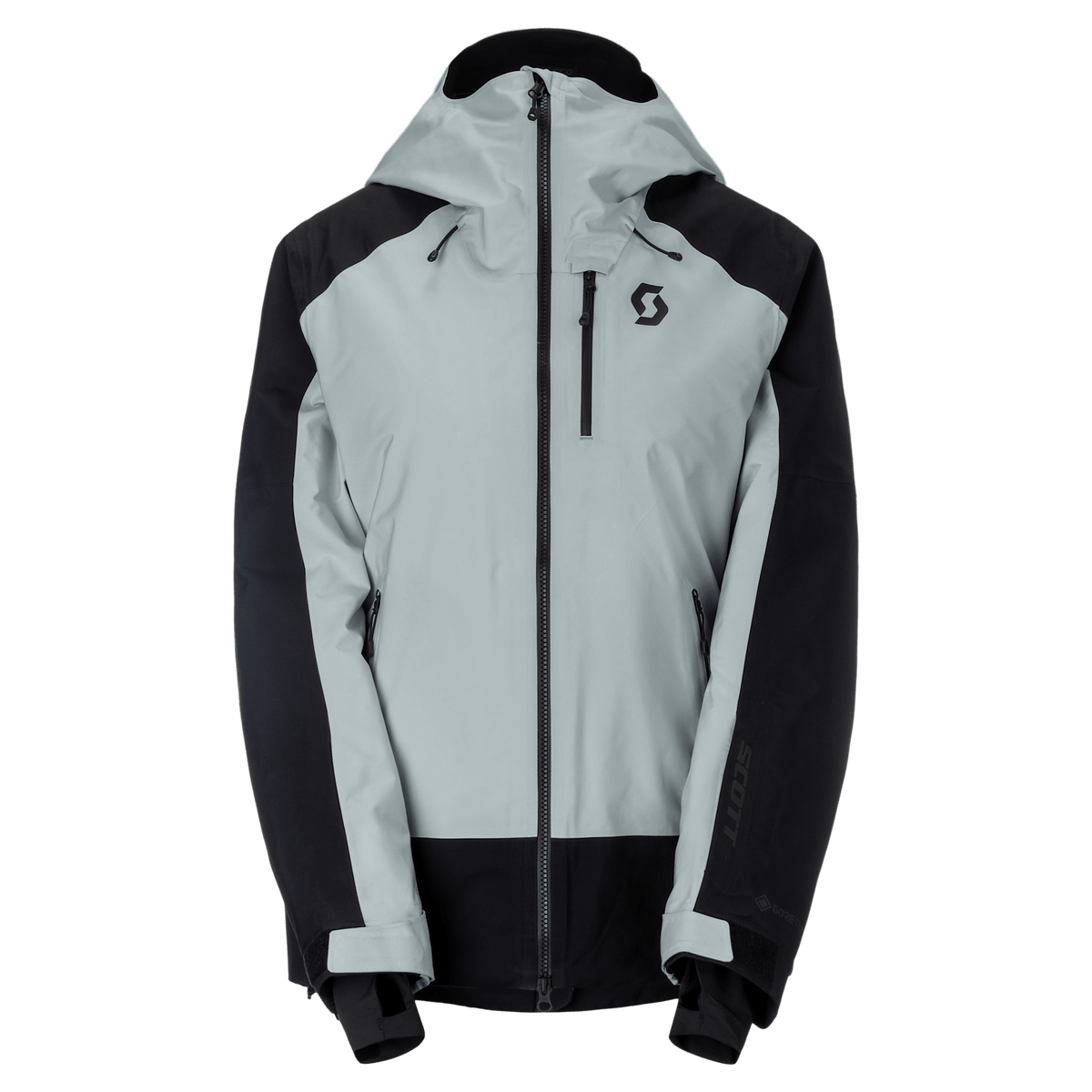 SCOTT Ultimate GORE-TEX wintersportjas voor dames – Mist Blue - Black – Vooraanzicht