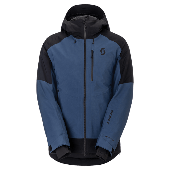 SCOTT Ultimate GORE-TEX wintersportjas voor heren Dusk Blue - Black Vooraanzicht