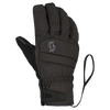 SCOTT Ultimate Hybrid Winter Sports Gloves for Men – Black – Front View