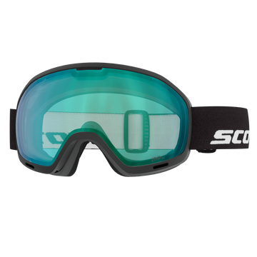 SCOTT Unlimited II OTG Skibrille Black - AMP Aurora Green Chrome S1