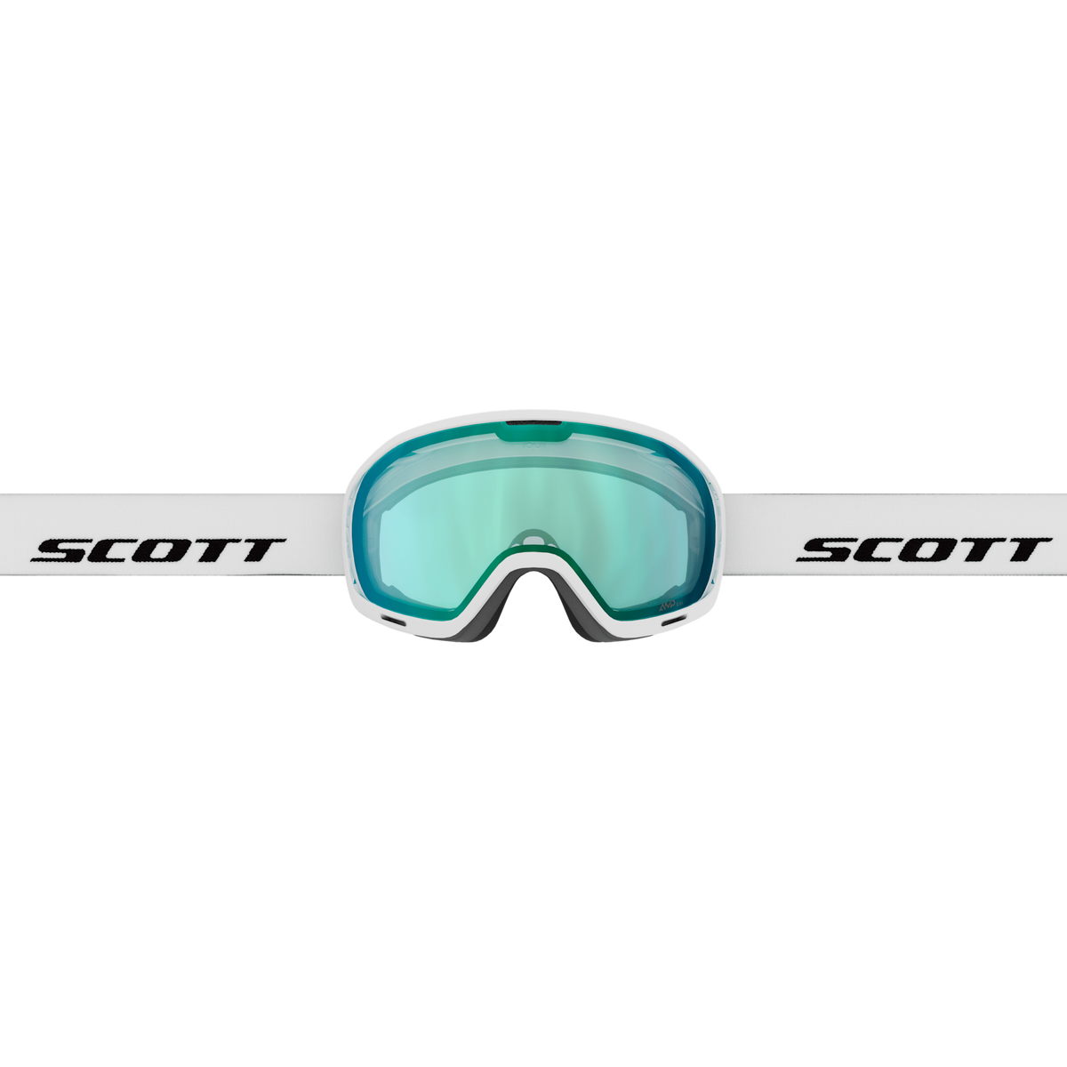 SCOTT Unlimited II OTG Skibrille White - AMP Aurora Green Chrome S1 – Ansicht 2