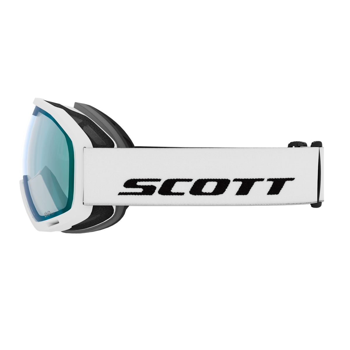 SCOTT Unlimited II OTG Skibrille White - AMP Aurora Green Chrome S1 – Ansicht 4