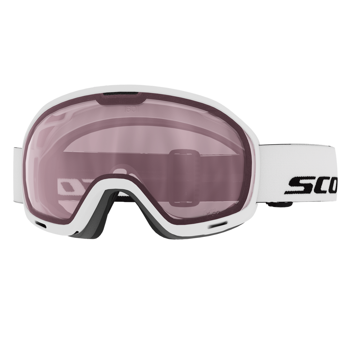 SCOTT Unlimited II OTG Skibrille White - Rose S2