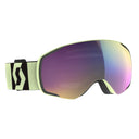 Scott VAPOR GOGGLE - Acid Yellow - Enhancer Teal Chrome One Size Brillen - PeakStyle