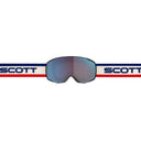 Scott VAPOR GOGGLE - Beige - Blue - Enhancer Blue Chrome One Size Brillen - PeakStyle