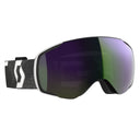 Scott VAPOR GOGGLE - Black - White - Enhancer Green Chrome One Size Brillen - PeakStyle