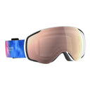 Scott VAPOR GOGGLE - Cyan Blue - Pink - Enhancer Rose Chrome One Size Brillen - PeakStyle