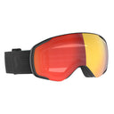 Scott VAPOR GOGGLE - Mineral Black - Enhancer Red Chrome One Size Brillen - PeakStyle