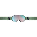 Scott VAPOR GOGGLE - Soft Green - Black - Enhancer Aqua Chrome One Size Brillen - PeakStyle