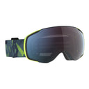 Scott VAPOR GOGGLE - Ultralime Green - Storm Grey - Enhancer Blue Chrome One Size Brillen - PeakStyle