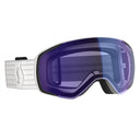 Scott VAPOR GOGGLE - White - Illuminator Blue Chrome One Size Brillen - PeakStyle