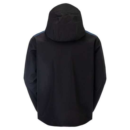 SCOTT Vertic 2.5L Waterproof Fahrradjacke Herren Black - Dusk Blue Rückansicht