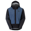 SCOTT Vertic 2.5L Waterproof Fahrradjacke Herren Black - Dusk Blue Vorderansicht