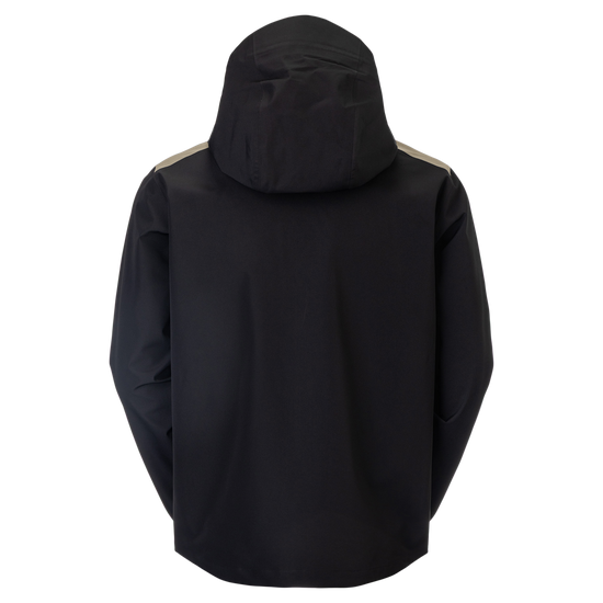 SCOTT Vertic 2.5L Waterproof Fahrradjacke Herren Black - Portobello Beige Rückansicht