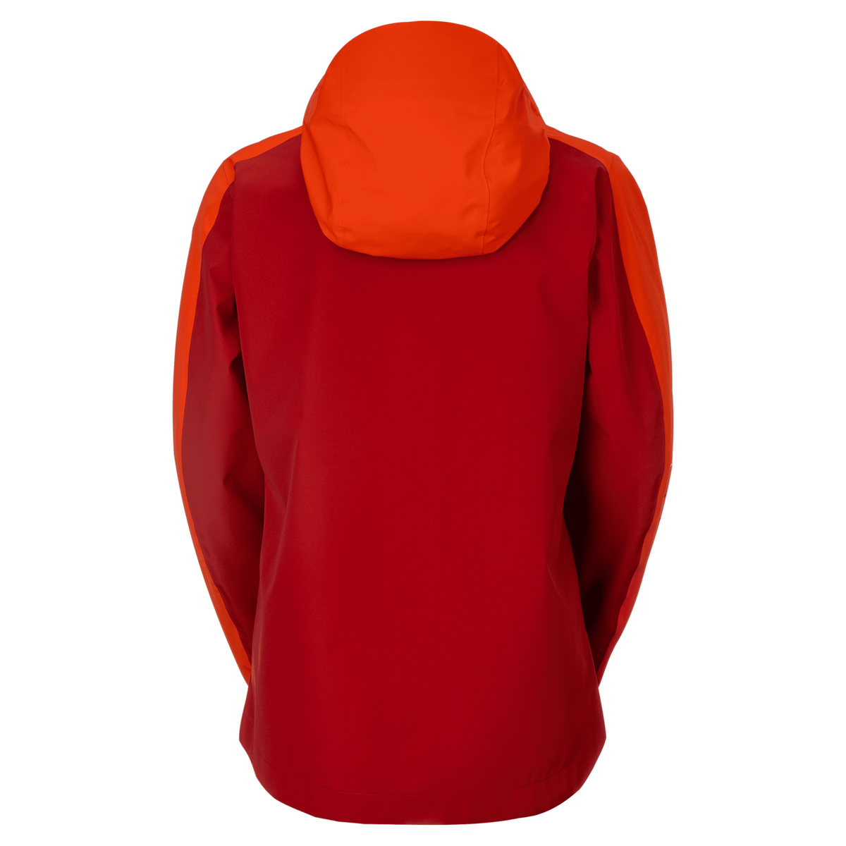 SCOTT Vertic 2.5L Waterproof Fahrradjacke Damen Turbo Red - Toasted Red Rückansicht