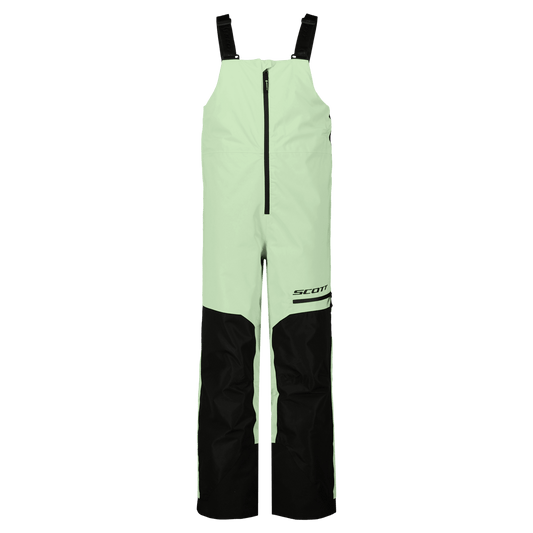 Salopette de sports d'hiver SCOTT Vertic Bib pour enfants – Vapour Green, vue de face