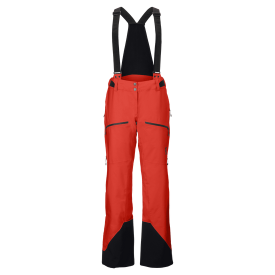 SCOTT Vertic GORE-TEX 2L wintersportbroek voor dames – Turbo Red – vooraanzicht