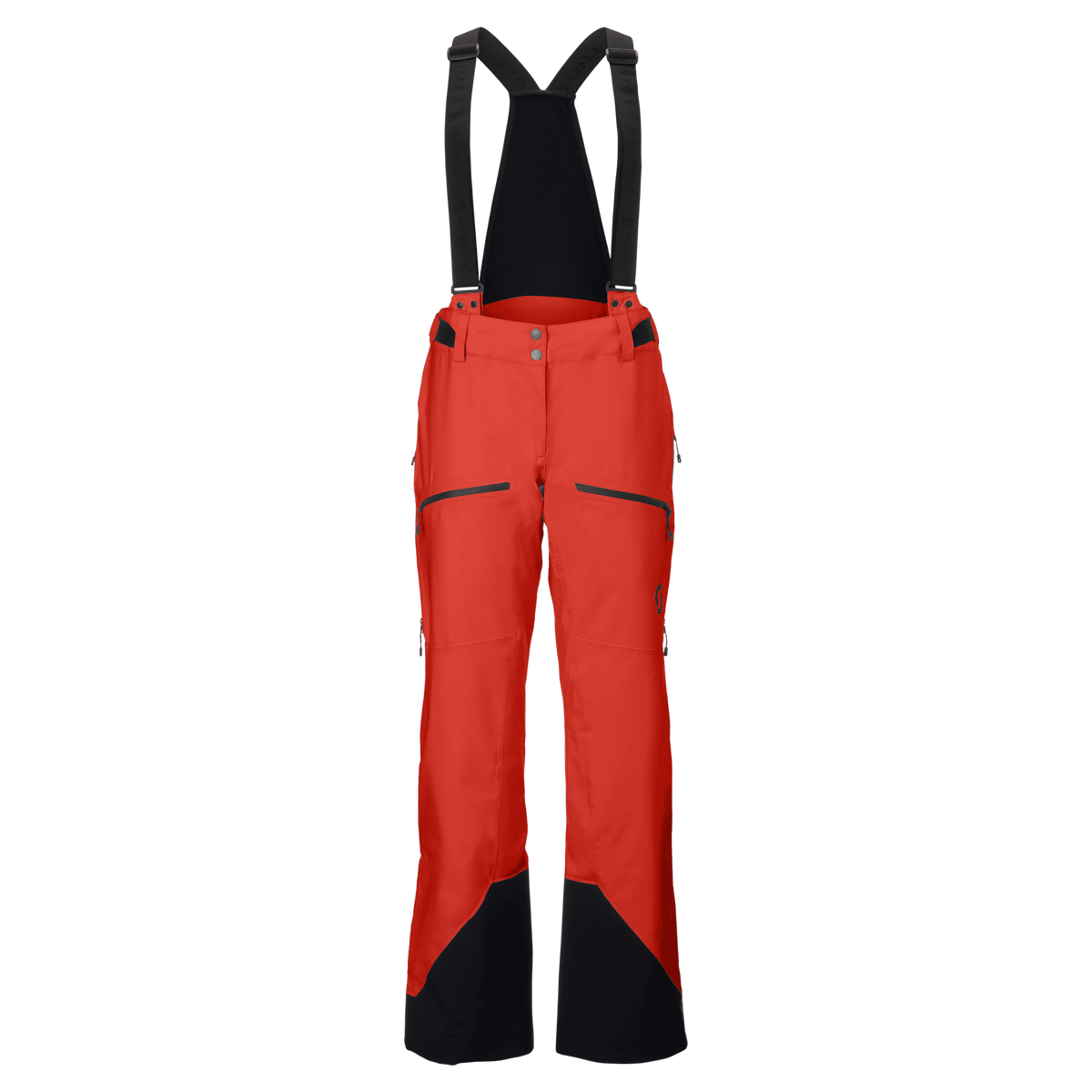 SCOTT Vertic GORE-TEX 2L wintersportbroek voor dames – Turbo Red – vooraanzicht