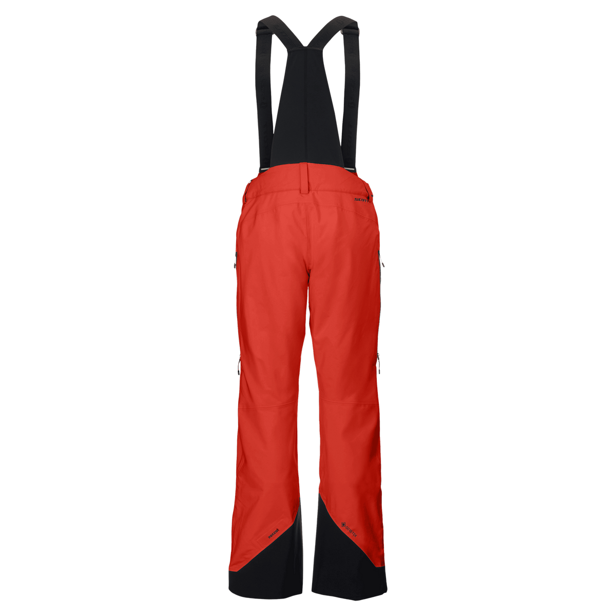 SCOTT Vertic GORE-TEX 2L wintersportbroek voor dames – Turbo Red – Achterkant