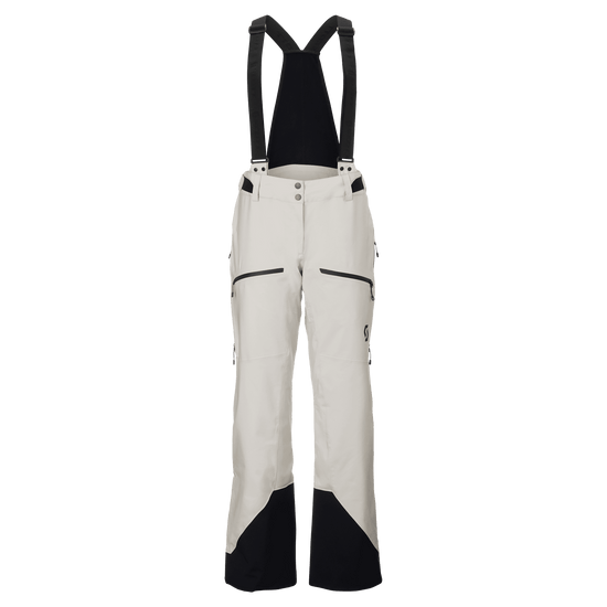SCOTT Vertic GORE-TEX 2L wintersportbroek voor dames – Latte Beige – vooraanzicht