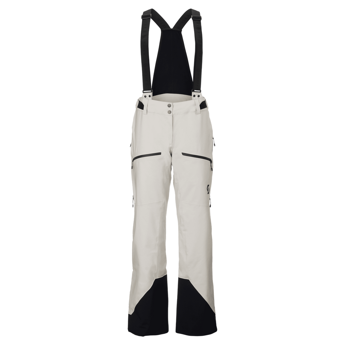 SCOTT Vertic GORE-TEX 2L wintersportbroek voor dames – Latte Beige – vooraanzicht