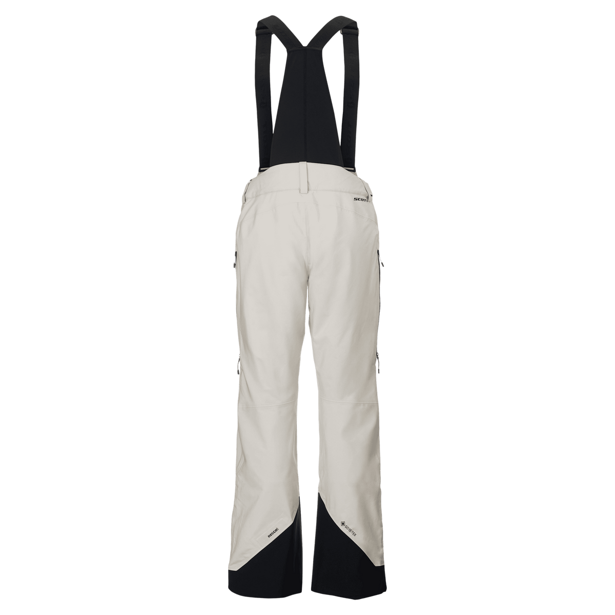 SCOTT Vertic GORE-TEX 2L wintersportbroek voor dames – Latte Beige – Achterkant