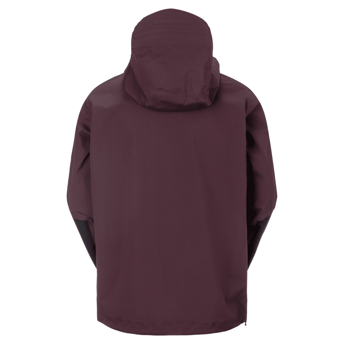 SCOTT Vertic Pro 3L wasserdichte Jacke Herren - Cocoa Red - Black Rückansicht