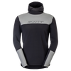 SCOTT Vertic Pro Warm Fahrrad-Hoodie Herren Black - Fog Blue Vorderansicht