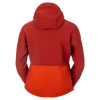 SCOTT Vertic Pro Warm Fahrrad-Hoodie Damen Toasted Red - Turbo Red Rückansicht