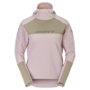 SCOTT Vertic Pro Warm Fahrrad-Hoodie Damen Wax Pink - Portobello Beige Vorderansicht