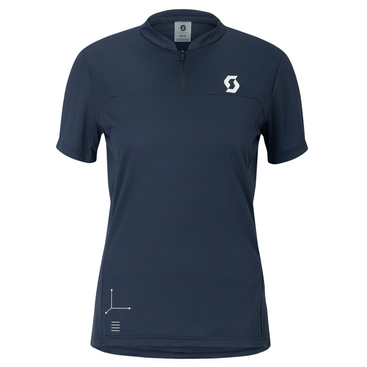 SCOTT Vertic Zip Kurzarmshirt für Damen - Kurzarm-Radtrikots bei PeakStyle