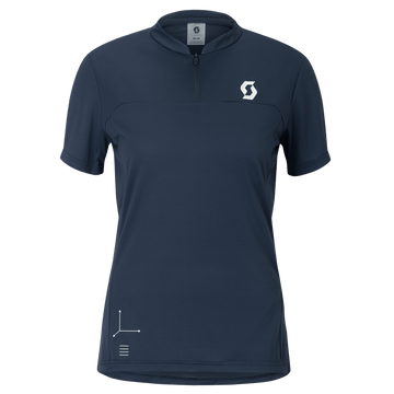 SCOTT Vertic Zip Kurzarmshirt für Damen - Kurzarm-Radtrikots bei PeakStyle