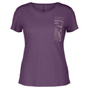 Scott W DEFINED MERINO GRAPHIC S/SL TEE - Vivid Purple XS Kurzarmshirts - PeakStyle