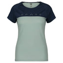 Scott W DEFINED MERINO S/SL TEE - Metal Blue - Fresh Green XS Kurzarmshirts - PeakStyle