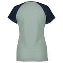 Scott W DEFINED MERINO S/SL TEE - Metal Blue - Fresh Green XS Kurzarmshirts - PeakStyle