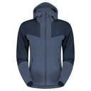 Scott W DEFINED MID HOODY (VORGÄNGERMODELL) - Metal Blue - Dark Blue XS Hoodies - PeakStyle