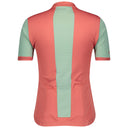 Scott W ENDURANCE 10 S/SL SHIRT - Brick Red - Pistachio Green XS Oberbekleidung - PeakStyle