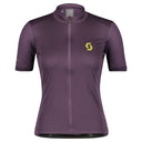 Scott W ENDURANCE 10 S/SL SHIRT - Dark Purple - Mud Green XS Oberbekleidung - PeakStyle