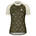 Scott W ENDURANCE 30 S/SL JERSEY - Fir Green - Soft Yellow XS Oberbekleidung - PeakStyle