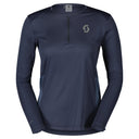 Scott W ENDURANCE TECH L/SL SHIRT - Dark Blue - Metal Blue XS Oberbekleidung - PeakStyle